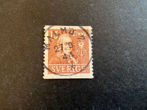 Linné facit nr 321 A praktstämplat MALMÖ 2