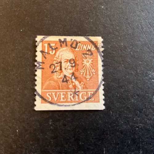Linné facit nr 321 A praktstämplat MALMÖ 2