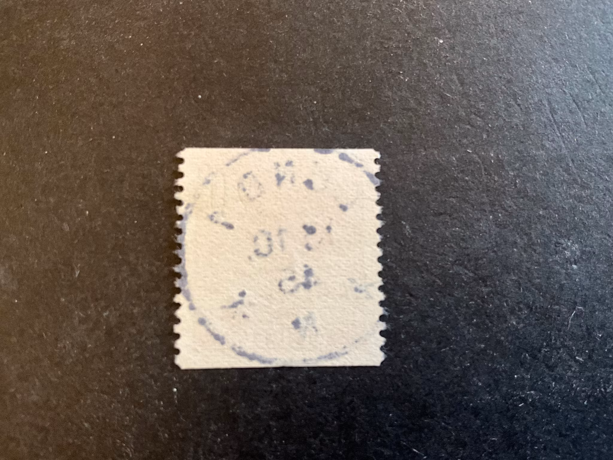 Gustaf V Adolf profil höger facit 276 A lyxstämplat LUND 1