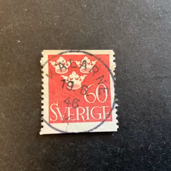 Tre kronor facit 286 praktstämplat KÄLARNE