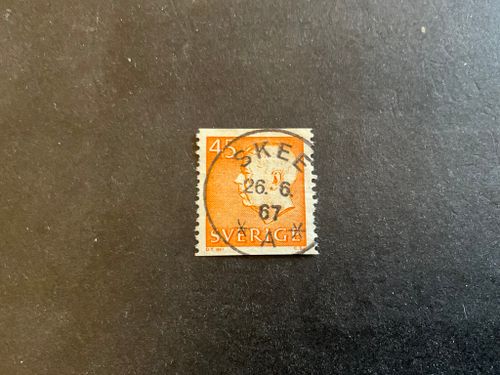 Gustaf VI Adolf typ III facit nr 429  A praktstämplat SKEE