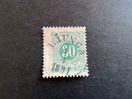 Lösen facit nr L 18 praktstämplat LJUNGÅ