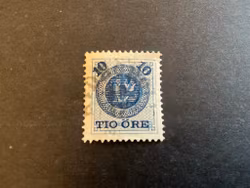 Ringtyp provisorier facit nr 50 stämplat märke