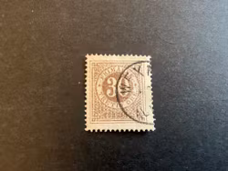 Ringtyp T 14 facit nr 25 stämplat märke