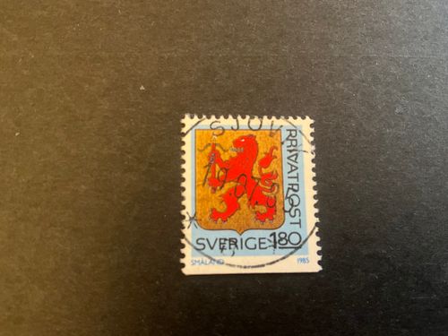 Rabattmärken VII facit 1350 praktstämplat SJÖVIK