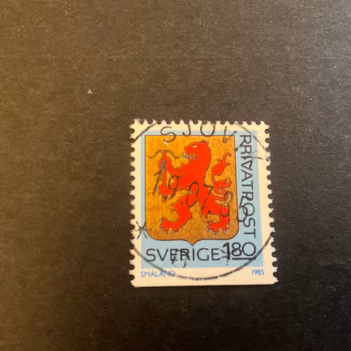 Rabattmärken VII facit 1350 praktstämplat SJÖVIK