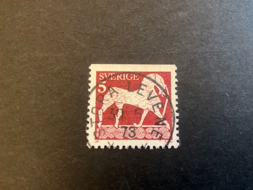 Forntida konst facit 816 B1 V1 praktstämplat STORA LEVERNE , sista dag
