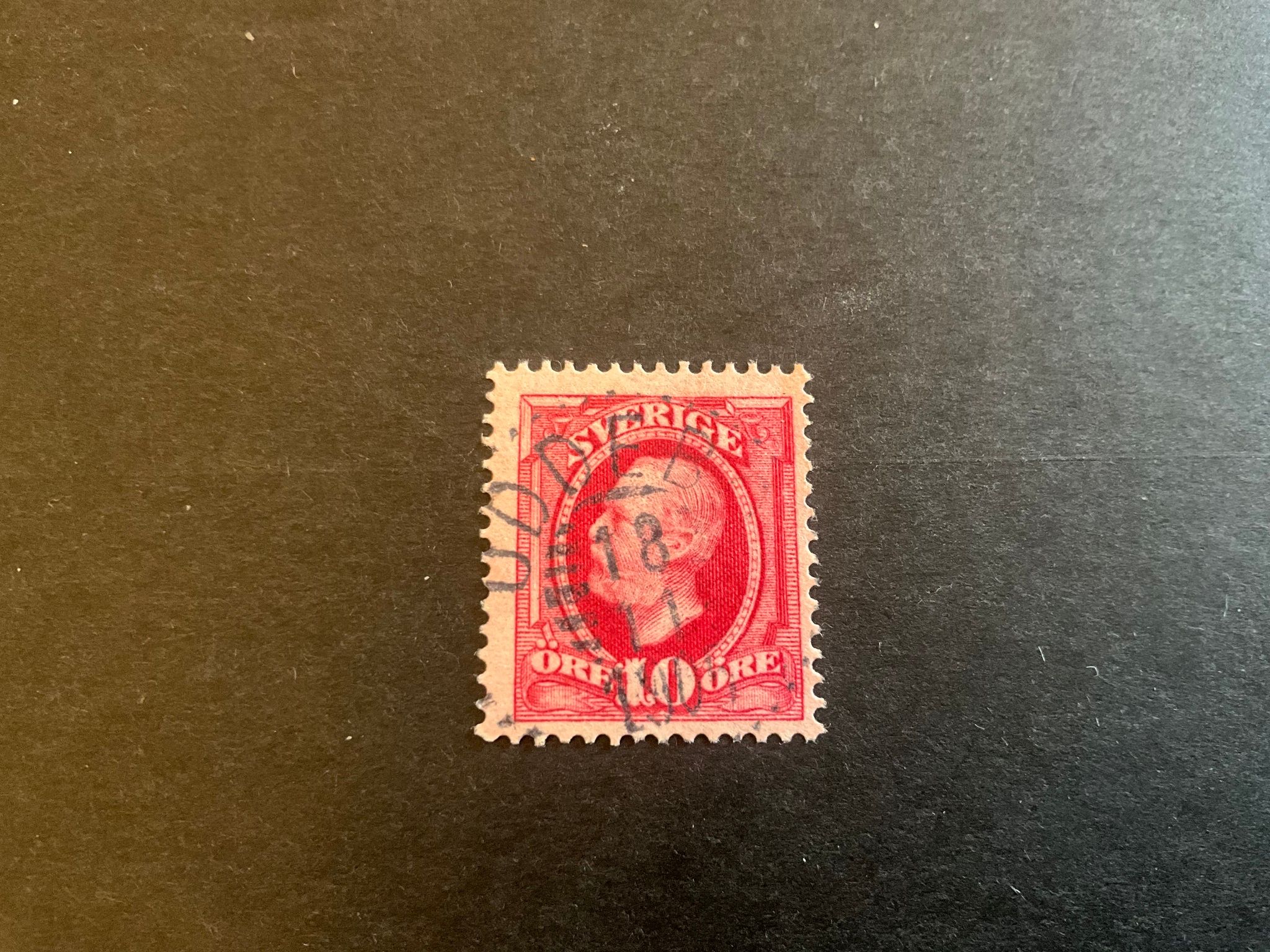 Oscar II facit 54 praktstämplat UDDEBO