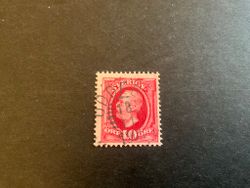Oscar II facit 54 praktstämplat UDDEBO