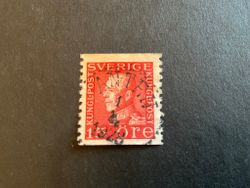 Gustaf V profil vänster facit 176 A praktstämplat ANTEN