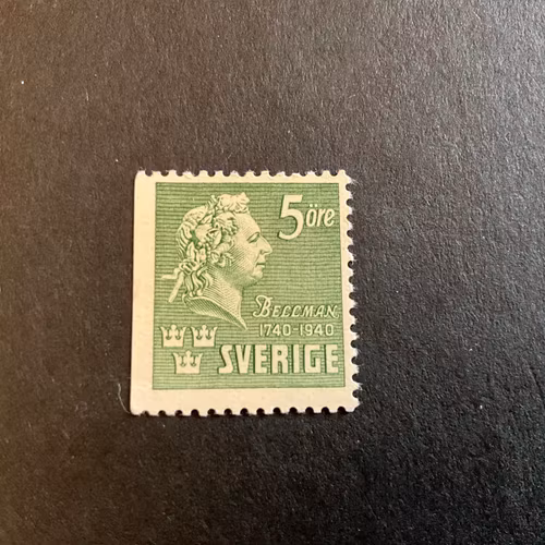 Bellman facit nr 324 B1 postfriskt märke