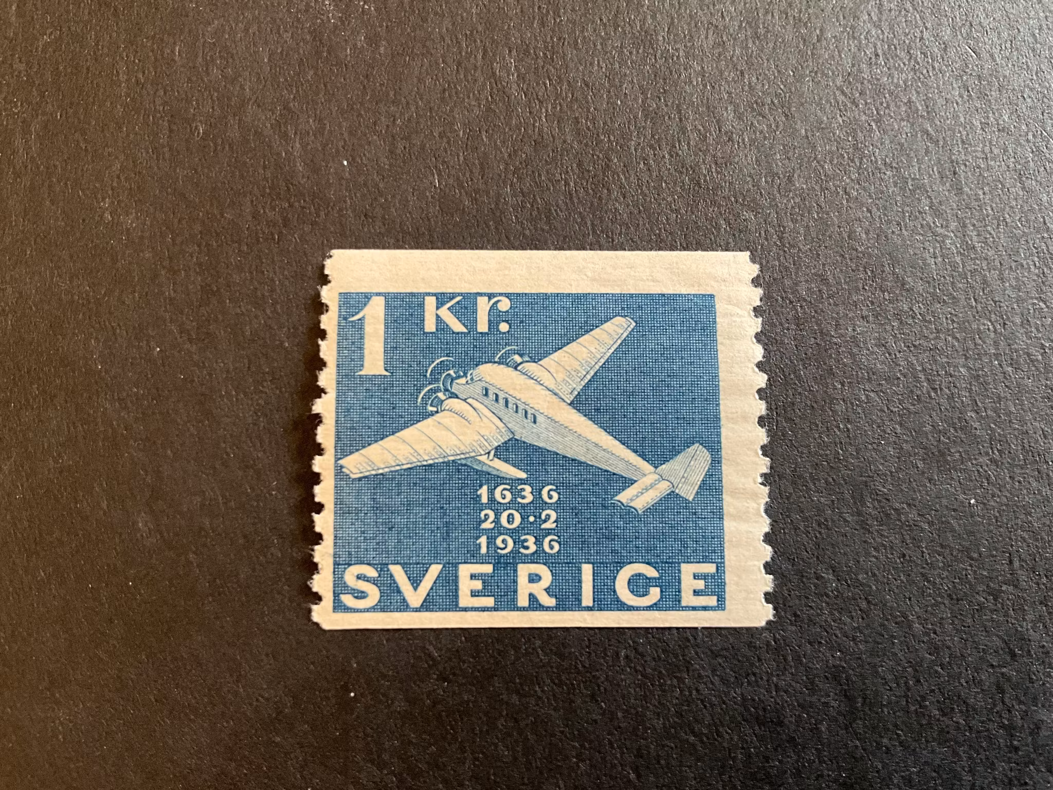 Postverket facit nr 257 postfriskt märke