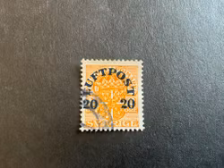 Flygpostfrimärken facit nr 137 stämplat märke