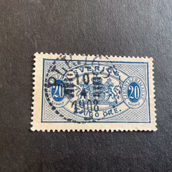 Tjänstefrimärke facit nr TJ 19 praktstämplat PLK 165