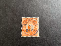 Gustaf V i medaljong facit nr 86 lyxstämplat ARBOGA