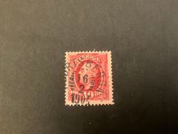 Oscar II facit 54 praktstämplat HJORTSBERGA