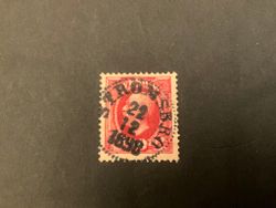 Oscar II facit nr 54 praktstämplat STRÖMSBRO