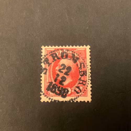 Oscar II facit nr 54 praktstämplat STRÖMSBRO
