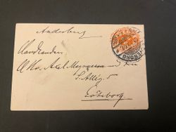 Brev stämplat Göreborg