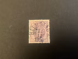 Lilla riksvapnet facit nr 74 praktstämplat HALMSTAD 2