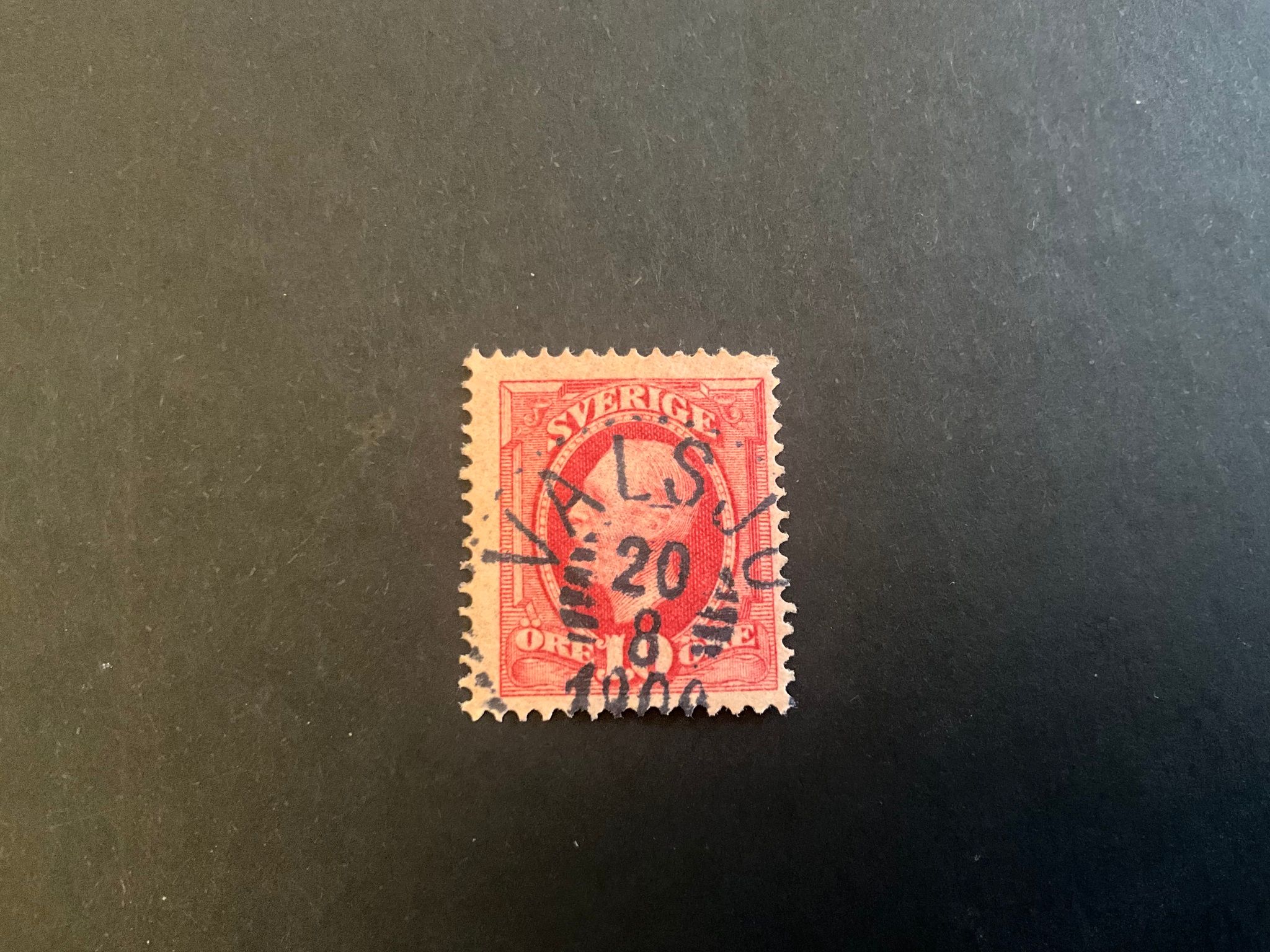 Oscar II facit 54 praktstämplat VALSJÖ