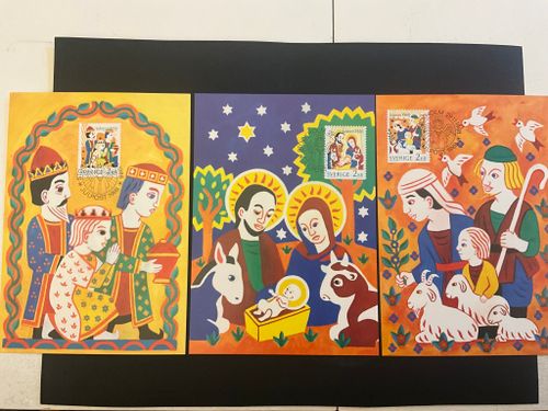 Maximikort 44-46 inrikes julpost