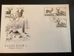 FDC Vilda djur 1 facit nr 1717-1720