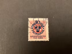 Landstormen I facit nr 114 cc stämplat märke