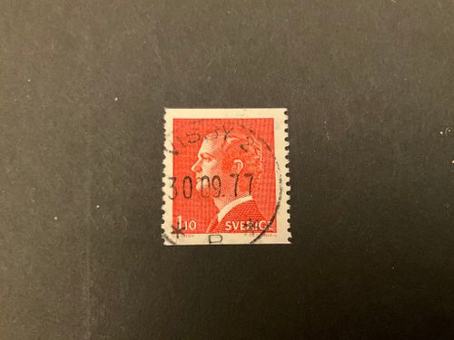 Carl XVI Gustaf Typ I facit 919 A V2 praktstämplat VISBY 2