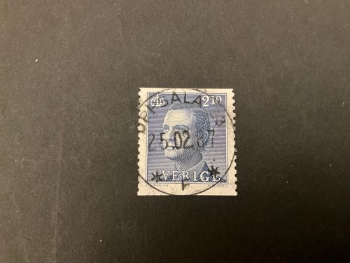 Carl XVI Gustaf typ III facit nr 1386 lyxstämplat UPPSALA 23