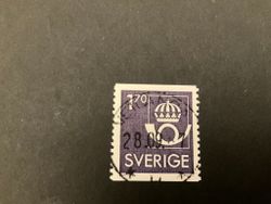 Postens emblem facit nr 1396 praktstämplat VETLANDA