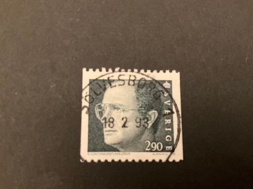 Carl XVI Gustaf typIV facit 1771 praktstämplat SÖLVESBORG