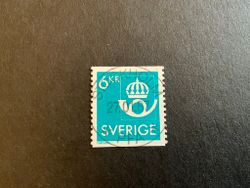 Postens emblem facit 1437 lyxstämplat STOCKHOLM