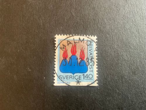 Rabattmärken IV facit nr 1208 lyxstämplat MALMÖ 1