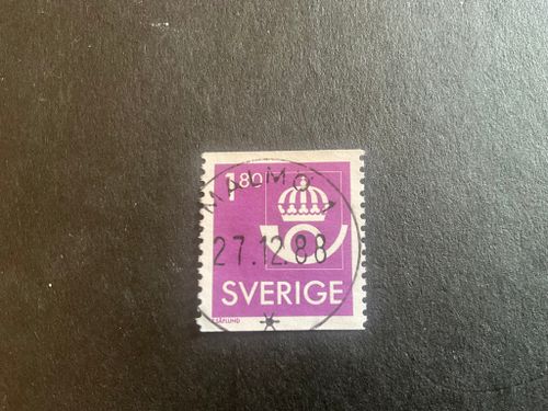 Postens emblem facit nr 1435 lyxstämplat MALMÖ 1