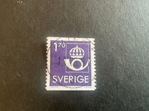 Postens emblem facit nr 1396 lyxstämplat MALMÖ 1