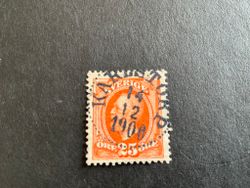 Oscar II facit 57 praktstämplat KARLSTORP