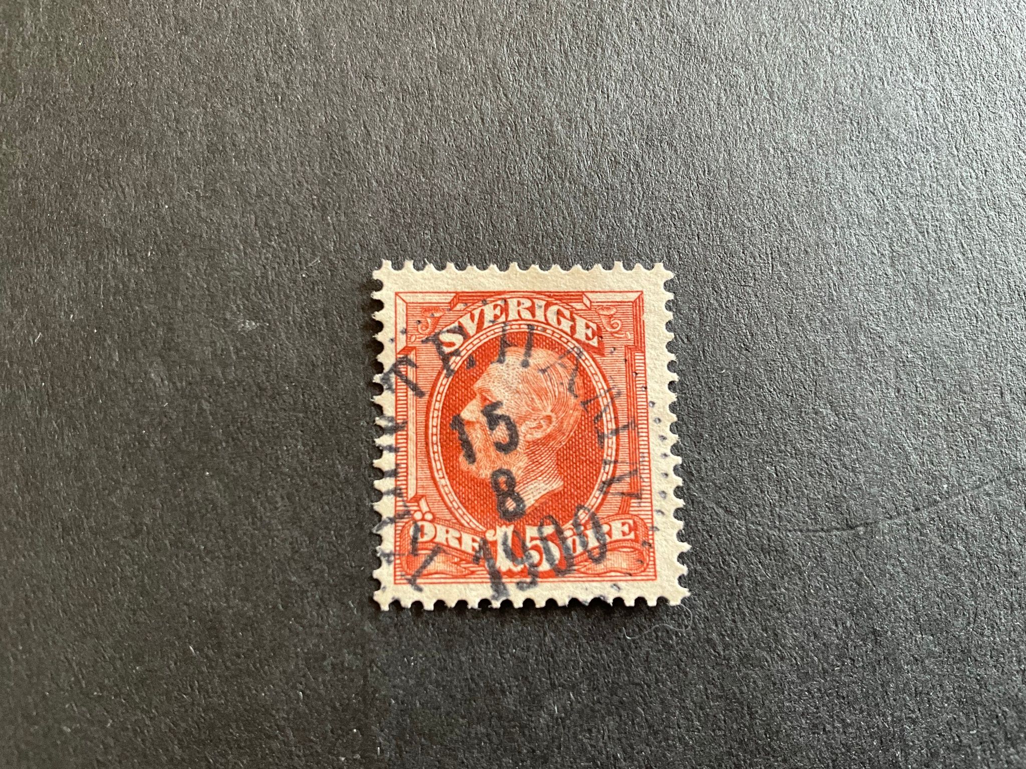 Oscar II facit 55 praktstämplat KLINTEHAMN