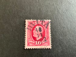 Oscar II facit 54 praktstämplat HVITÅ