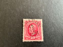 Oscar II facit 54 praktstämplat GAMLEBY