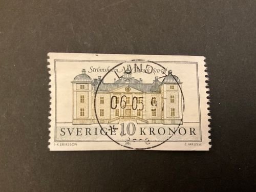 Strömsholm facit nr 1701 lyxstämplat LUND 7