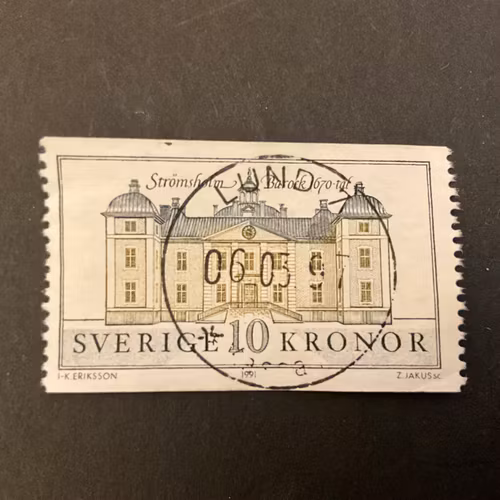 Strömsholm facit nr 1701 lyxstämplat LUND 7