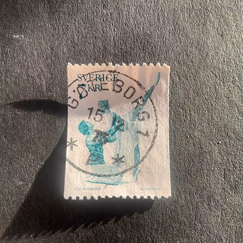 Balett facit nr 942 praktstämplat GÖTEBORG 1