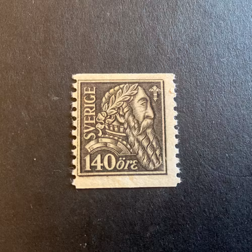 Gustaf Wasa facit nr 155 bz postfriskt märke