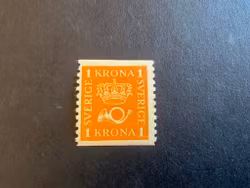 Postemblem facit nr 168 a Agry papper postfriskt märke