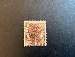 Tjänstefrimärke  facit TJ 52 cxz stämplat märke
