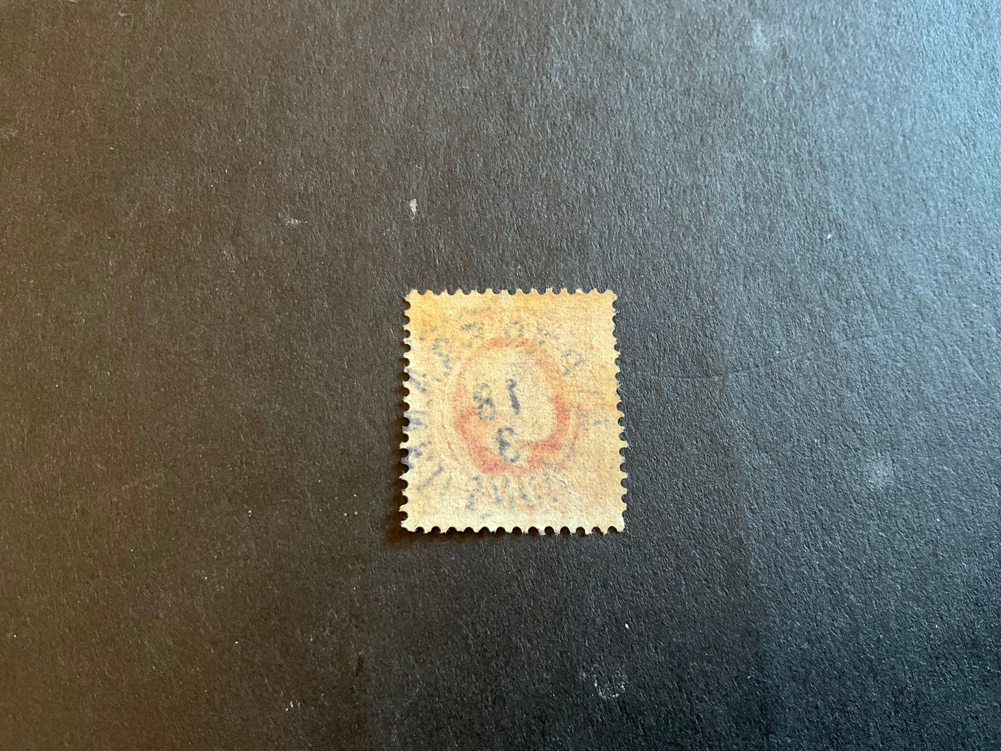 Oscar II facit 54 lyxstämplat PKXP No 53 A NED