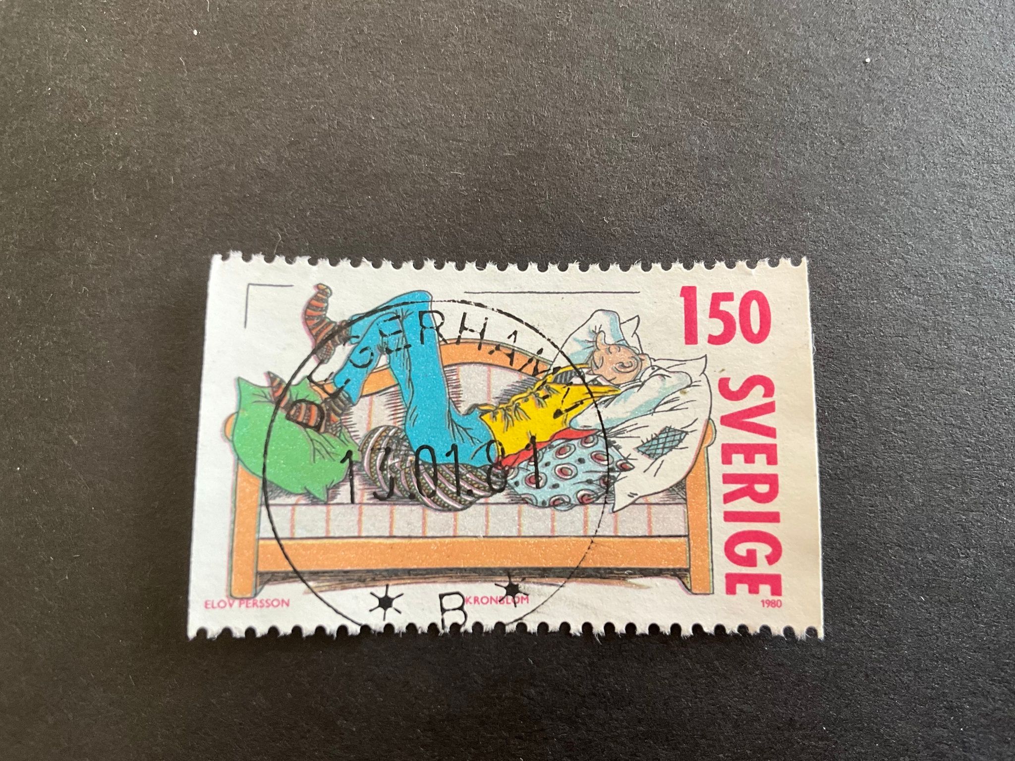 Svenska serier facit nr 1144 lyxstämplat DEGERHAMN