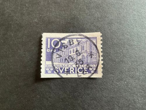 Riksdagen facit nr 241 A praktstämplat VISBY