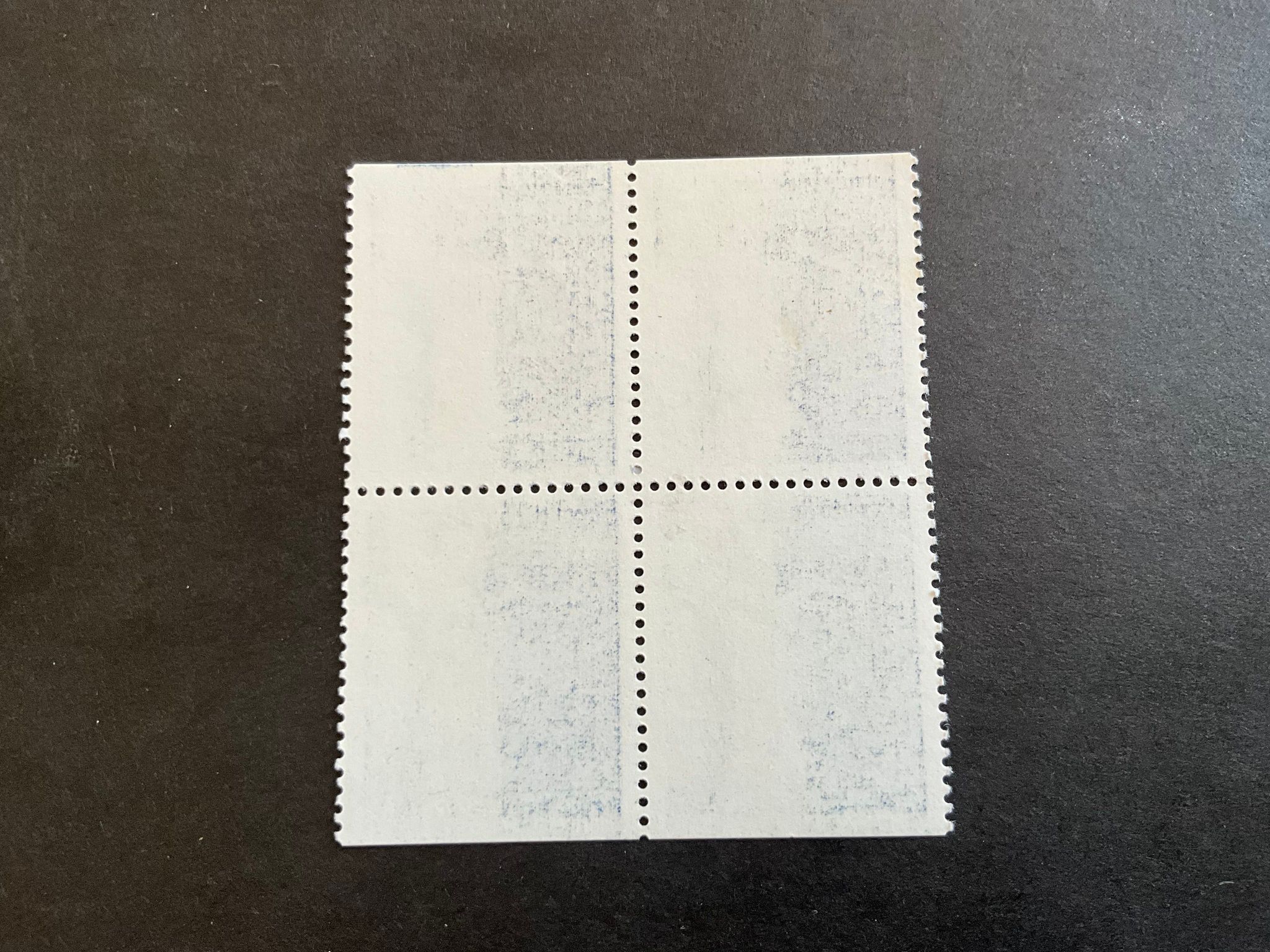 Julpost facit nr 1150 BB i lyxstämplat 4-block STOCKHOLM